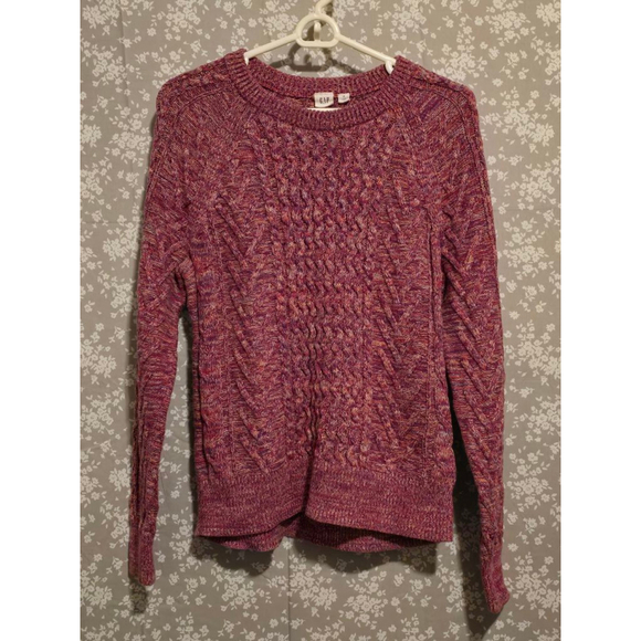 Women's Gap‎ Sweater, Size M, Pink Burgundy and orange - Picture 1 of 4